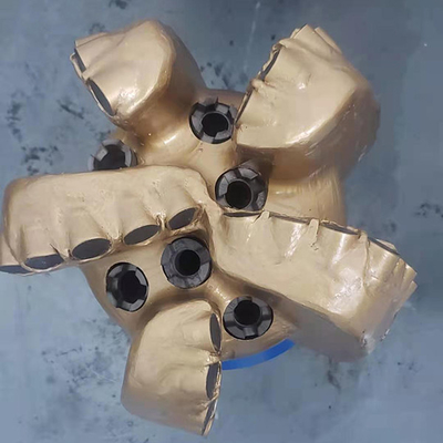 Diamond PDC Drill Bit  8 Inch 5 Blades Drill Bit Of Rock Drilling Tool