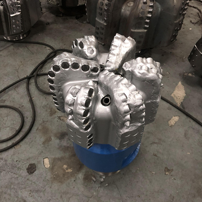 PDC Oilfield Drill Bit  8 " 6 Blades Of Diamond Drilling Rig Bit