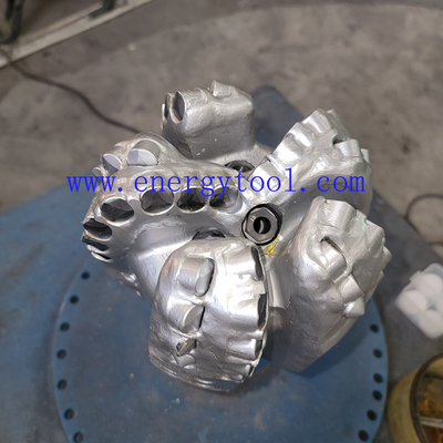 Oilfield PDC Oil Drill Bit  6 Inch  5 Blades With Double Cutter Row Of  Diamond Drilling Tool