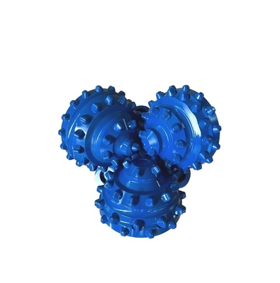 Customized 9 7/8" Tricone Rock Roller Bits High Drilling Efficiency