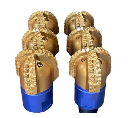 PDC Diamond Drill Bit 8 1/2" 215.9mm 3 Blades With Double Cutters Line For Oil Gas Well Drilling