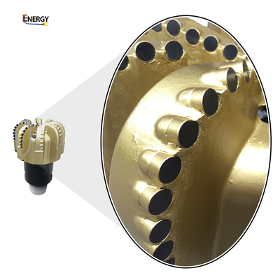 8 Blades 12 1/4'' Diamond Drill Bit Rock Cutting Tools For Drilling Industry