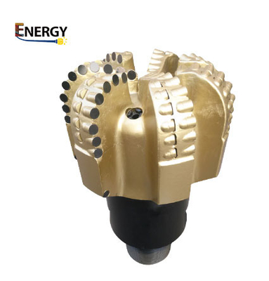 Steel Body PDC Drill Bits With 9 Nozzles Hard Rock Drilling