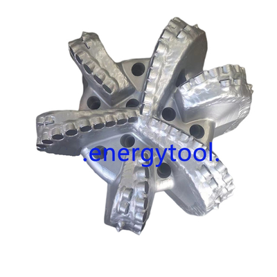 Forging Processing Type Oil Gas Water API PDC Rock Drill Bits With 9 Nozzle