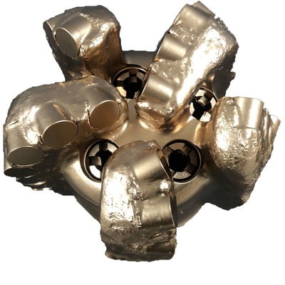 5 7/8′′ 5 Blade PDC Bit Matrix Body 3 1/2′′ API Reg Pin Nozzel Replaceable Tool