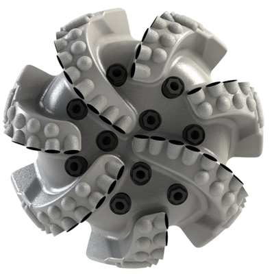 Matrix Body 12 1/4" MP719 Single Row Cutter Diamond PDC Oilfield Drill Bits