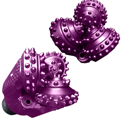 9-7/8 Inch Outer Diameter three roller cone Drill Bits for mining construction Hard Formations Drilling