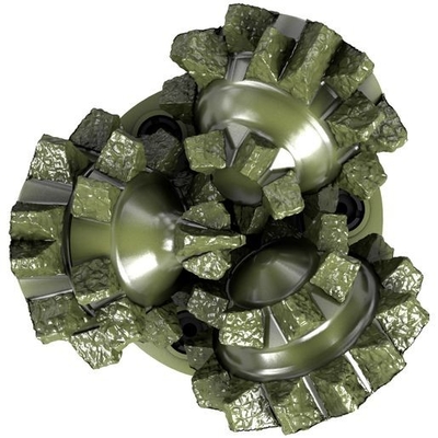 8-1/2 Inch IADC 117 Milled Tooth Roller Cone drill Bits For Water Mining Well Soft Formation Drilling