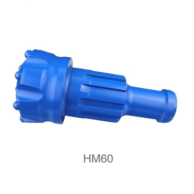 HM60 Dth Hammer Bit High Air Pressure Down The Hole