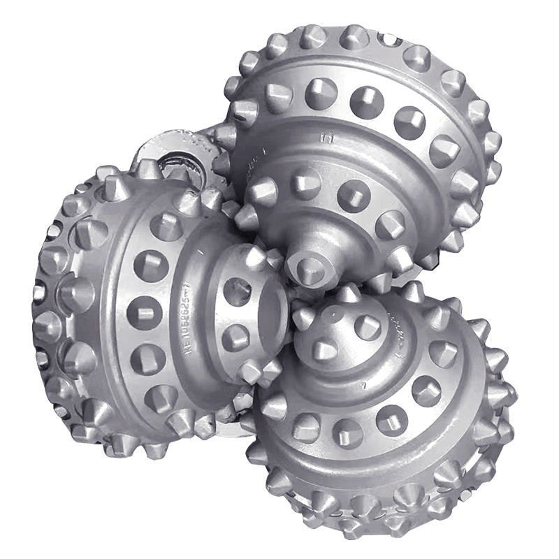 Construction Works TCI Tooth Tricone Drill Bit With ISO API Standard For Hard Formations