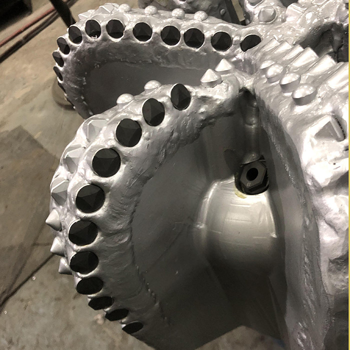 Diamond PDC Rock Bit 12-1/2 Inch 7 Blades API Connection Box 4-1/2 Inch