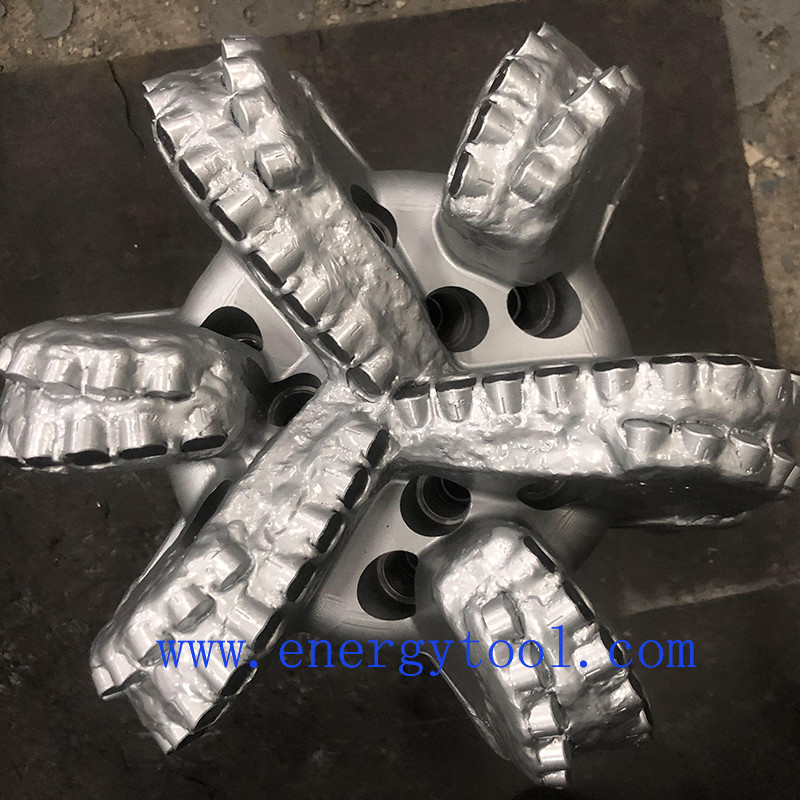 API  PDC Rock Bit  12-1/4 Inch 6 Blades Of Hard Rock Diamond Drilling Bit