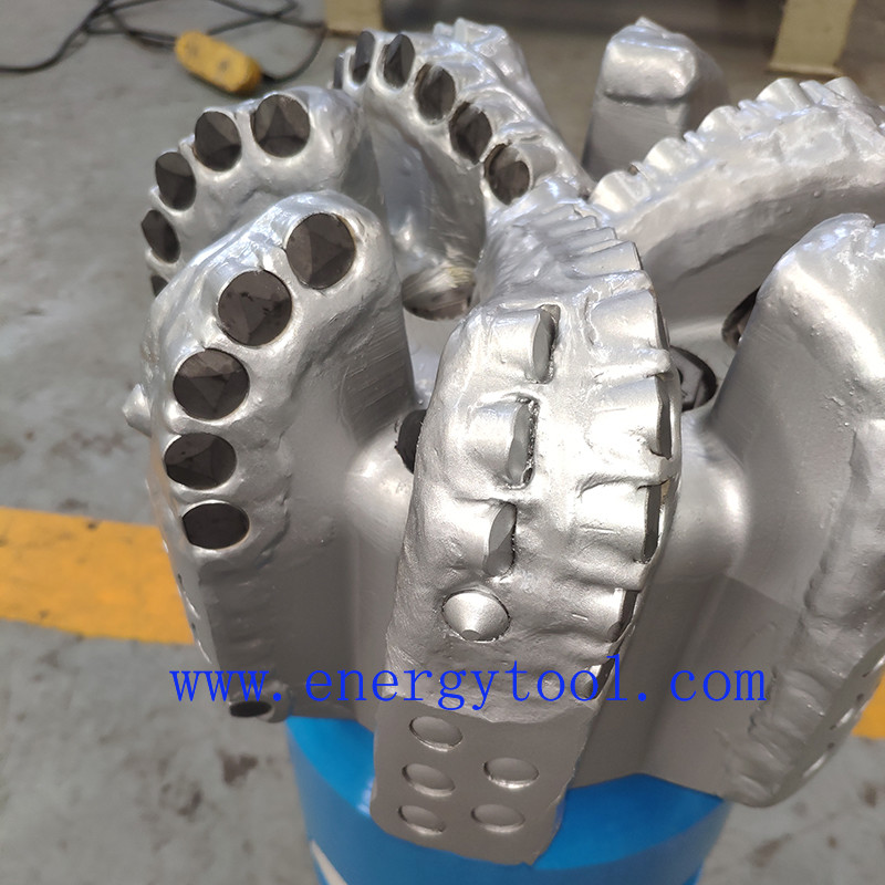 PDC Rock Drilling Tool 9-1/2 Inch 7 Blades  Rock PDC Drilling Bit  Of API Spec