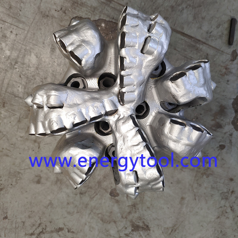Hard Rock Drilling 8-1/4 inch 7 Blades PDC Bit of Diamond Drilling Tool