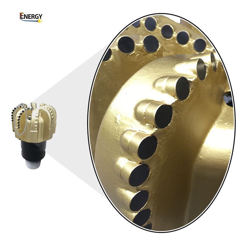 8 Blades 12 1/4'' Diamond Drill Bit Rock Cutting Tools For Drilling Industry