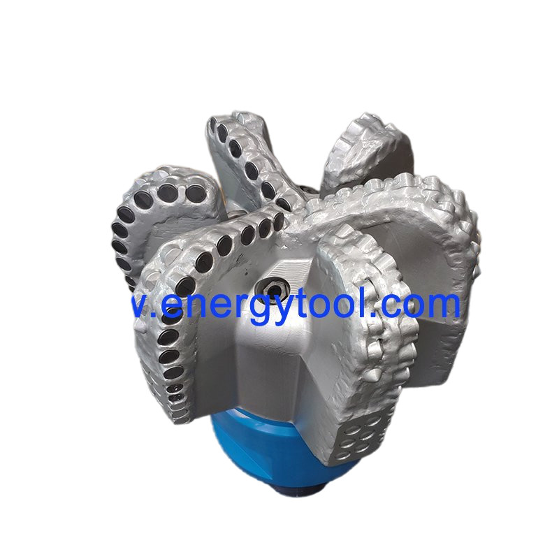 Customized Steel Body API PDC Drill Bit S616 Diamond CNC-Machining Drilling Tool