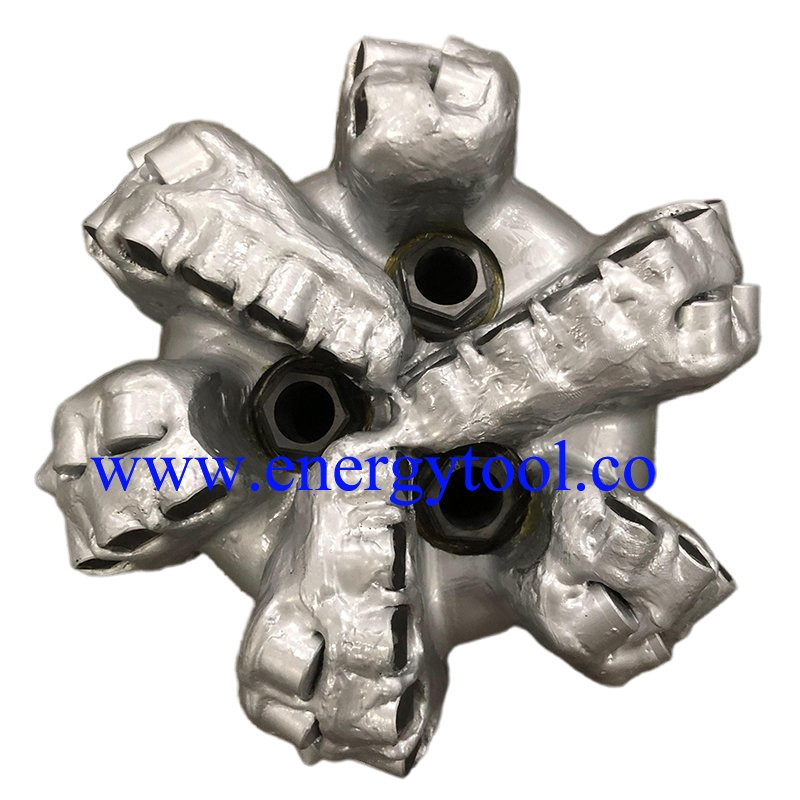 Hard Rock Drilling 8-1/2 Inch 5 Blades PDC Tungsten Carbide Drill Bit