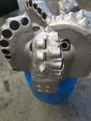 9 7/8 inch Steel Body 5 Blade 19mm PDC Oil Well Drill Bit